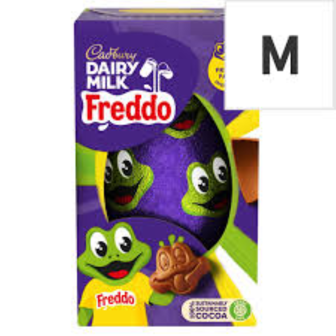 CADBURY FREDO FACES EGGS 122G